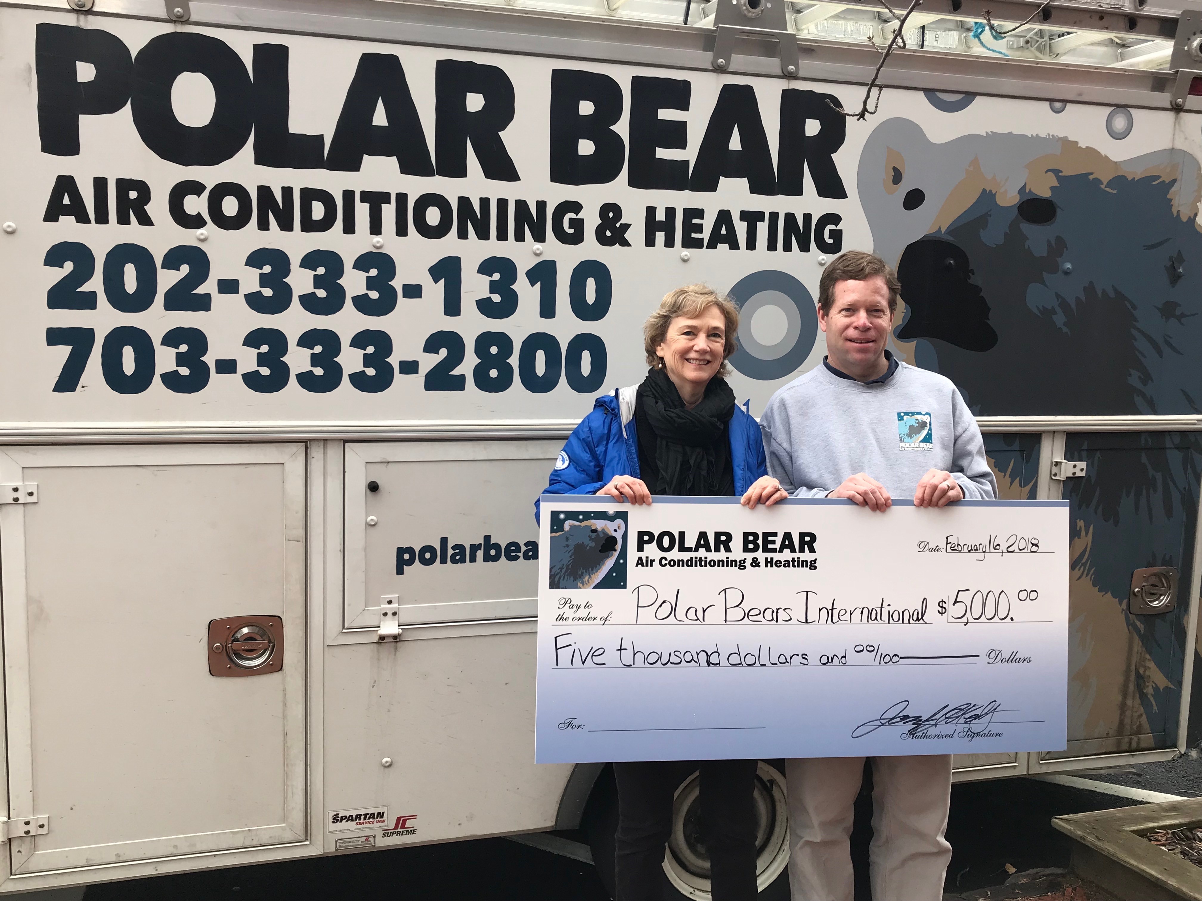 Partner with Polar Bear AC for a Great Cause! Polar Bear