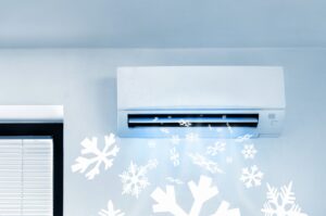 ductless-mini-split-system-mounted-on-wall