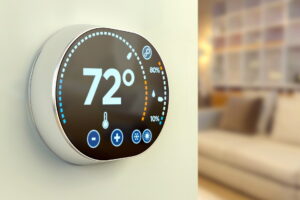 smart-thermostat-on-wall